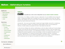 Tablet Screenshot of mathom.fr